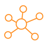 Connected dots icon