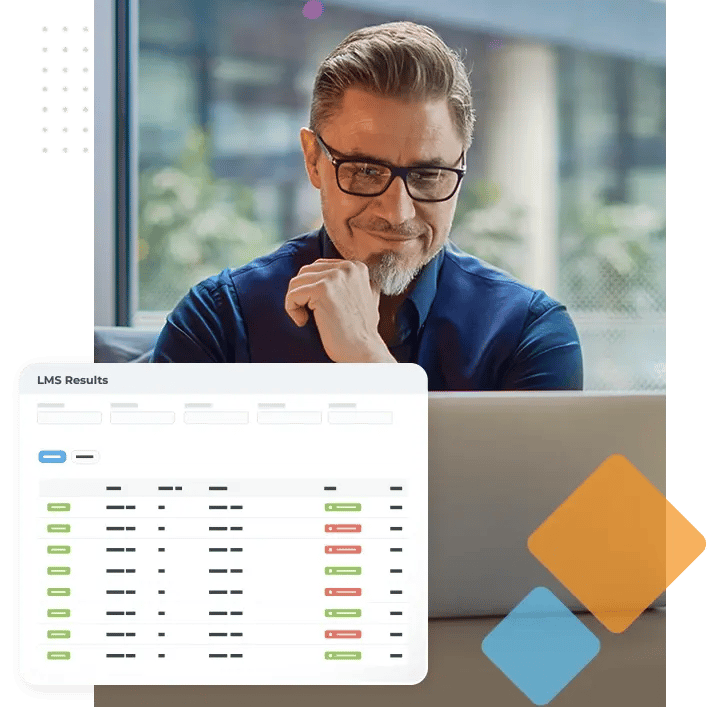 Automated results feature in ROC-P's Learning Management Module