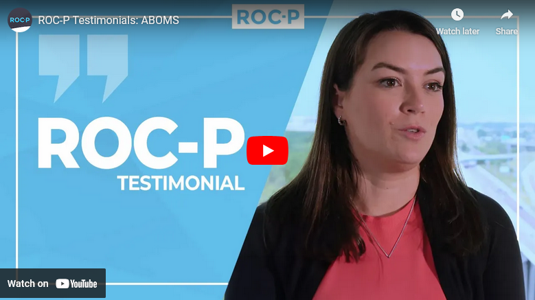 Testimonial Video: American Board of Oral and Maxillofacial Surgery