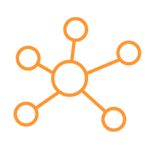 Connected dots icon