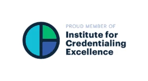 Member of Institute for Credentialing Excellence